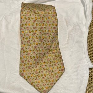 Salvatore Ferragamo Multicolor Floral Tie